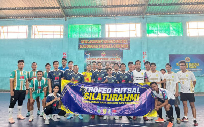 Satu Lapangan, Sejuta Saudara: Ketika Keringat dan Tawa Melebur dalam Genggaman Ukhuwah Trofeo Futsal Gukar SMK Muhammadiyah Purbalingga