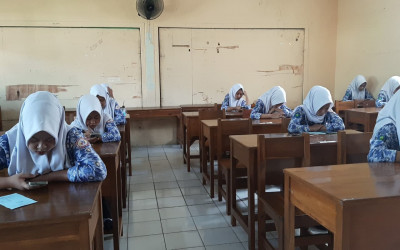 SMK Muhammadiyah Bobotsari Gelar Asesmen Sumatif Akhir Tahun Berbasis Digital